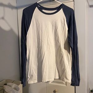 JCrew Men’s Baseball long sleeve T shirt